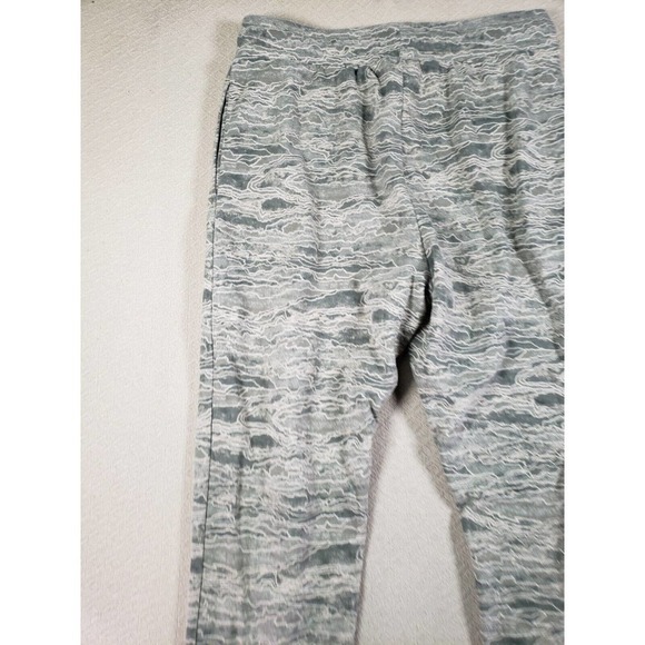 Human Nation Pants Mens‎ Medium Heathered Gray Tan Drawstring Joggers Stretch - Picture 9 of 9